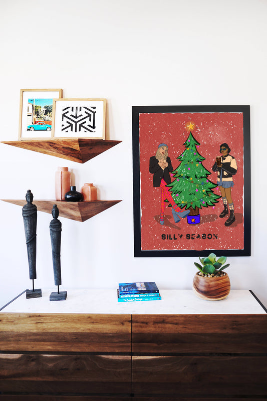 CHRISTMAS: Silly Season!! christmas digital print